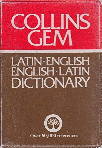 Latin-English, English-Latin Dictionary (Gem Dictionaries)