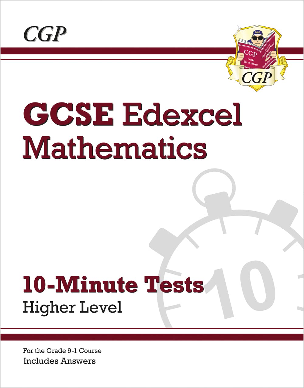 GCSE Maths Edexcel 10-Minute Tests - Higher (includes Answers): for the 2026 and 2027 exams (CGP Edexcel GCSE Maths)