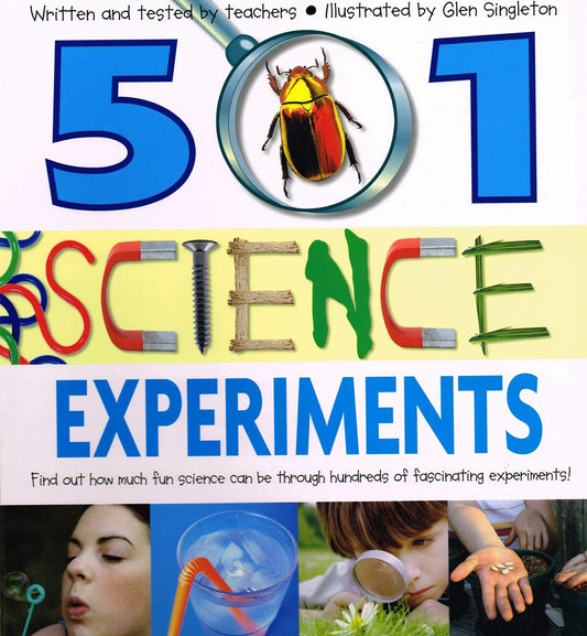 501 Science Experiments (Binder)