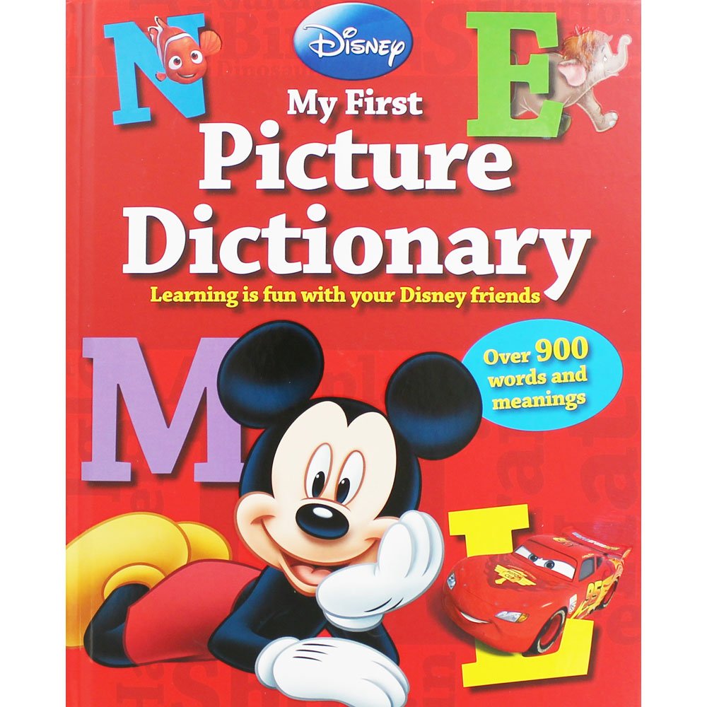 Disney My First Picture Dictionary: Over 900 Words and Meanings