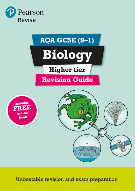 Pearson REVISE AQA GCSE Biology (Higher) Revision Guide: incl. online revision and quizzes - for 2025, 2026 exams
