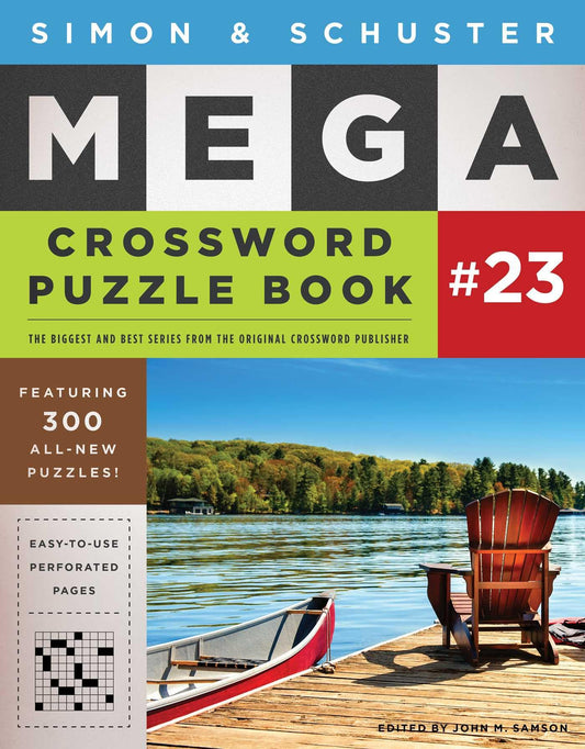 Simon & Schuster Mega Crossword Puzzle Book #23 (S&s Mega Crossword Puzzles)
