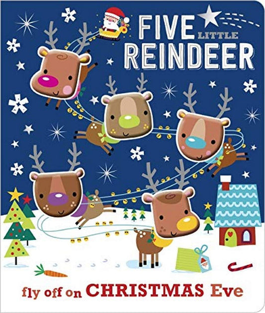 Five Little Reindeer (Board Book)
