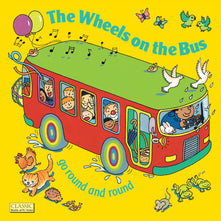 The Wheels on the Bus go Round and Round (Classic Books with Holes Board Book)