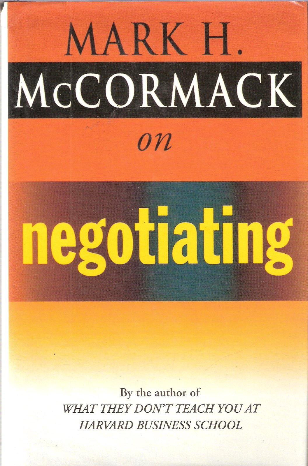 McCormack on Negotiating