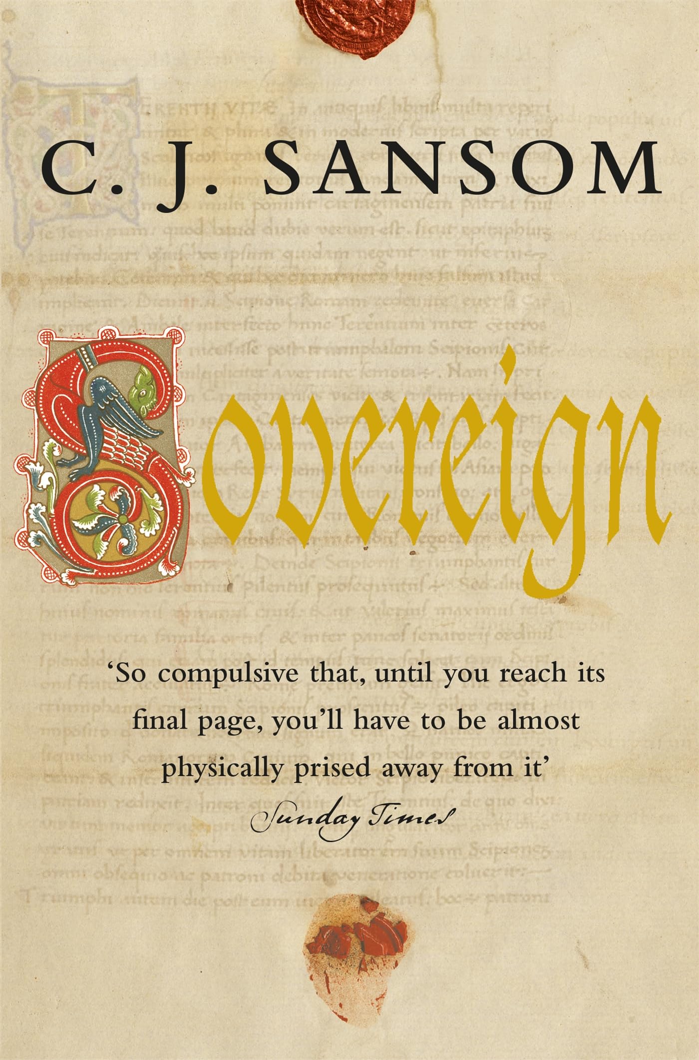 Sovereign: 3 (The Shardlake series, 3)