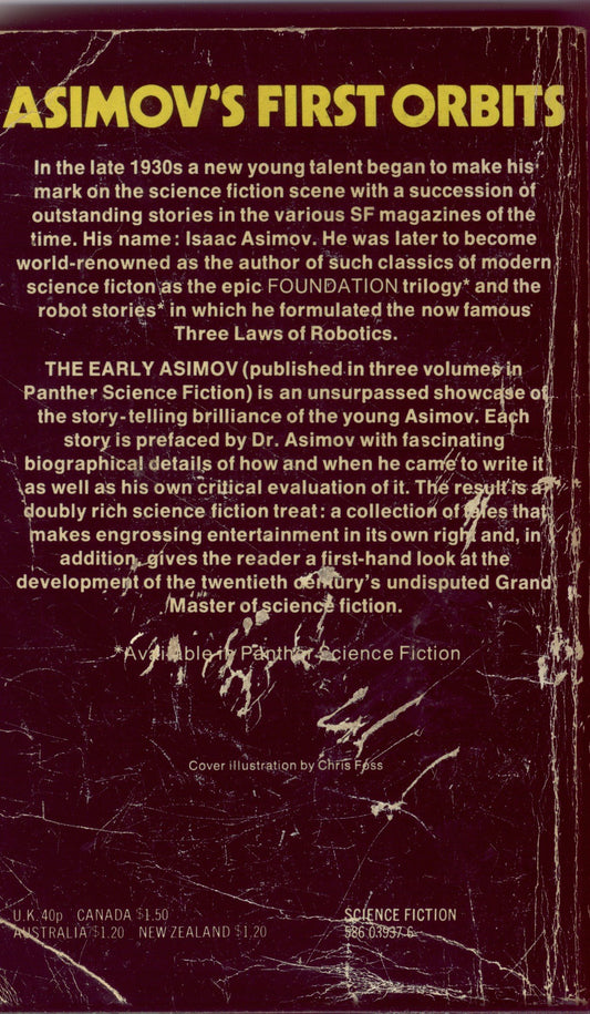 The Early Asimov, Volume 3: Or, Eleven Years of Trying (Panther Science Fiction): v. 3