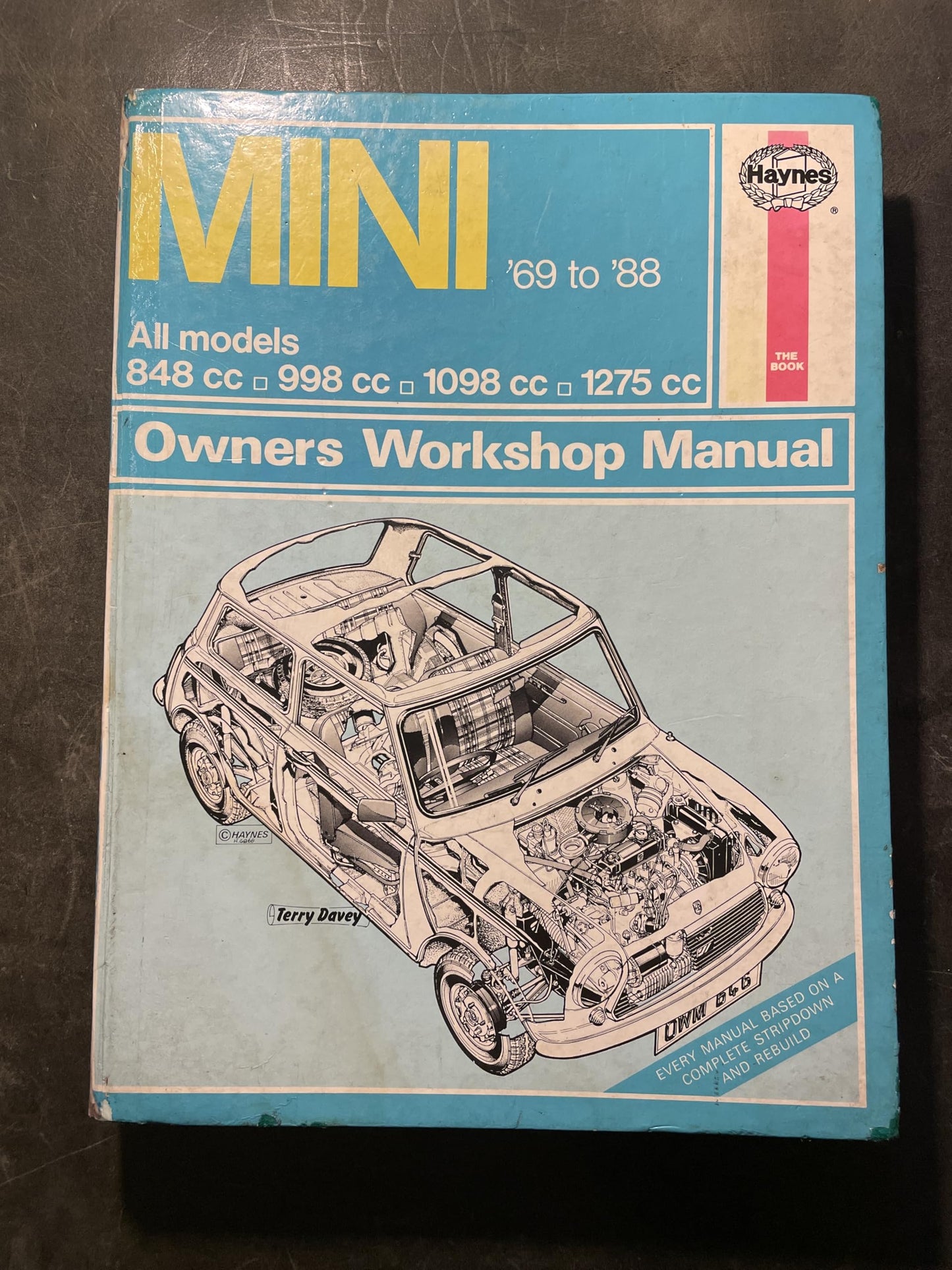 Mini Owner's Workshop Manual: 1959-1969 All Models 848cc, 970cc, 997cc, 998cc, 1071cc, 1275cc (Service & repair manuals)