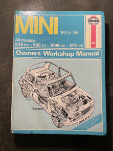 Mini Owner's Workshop Manual: 1959-1969 All Models 848cc, 970cc, 997cc, 998cc, 1071cc, 1275cc (Service & repair manuals)
