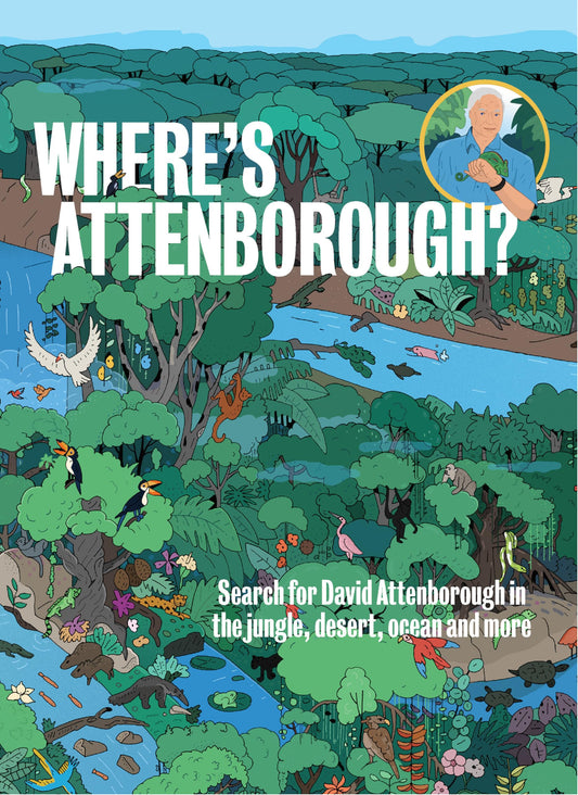 Where’s Attenborough?: Search for David Attenborough in the Jungle, Desert, Ocean, and More (Where's? Series)