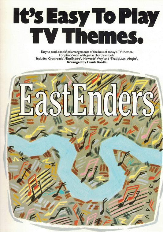 It's easy to play TV themes: Easy to read, simplified arrangements of the best of today's TV themes : for piano/vocal with guitar chord symbols