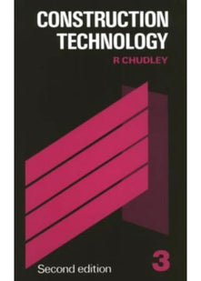 Construction Technology: Volume 3