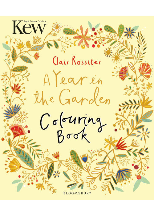 Kew A Year in the Garden Colouring Book