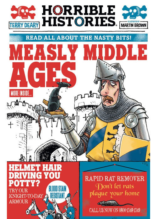 Measly Middle Ages (newspaper edition): 1 (Horrible Histories)