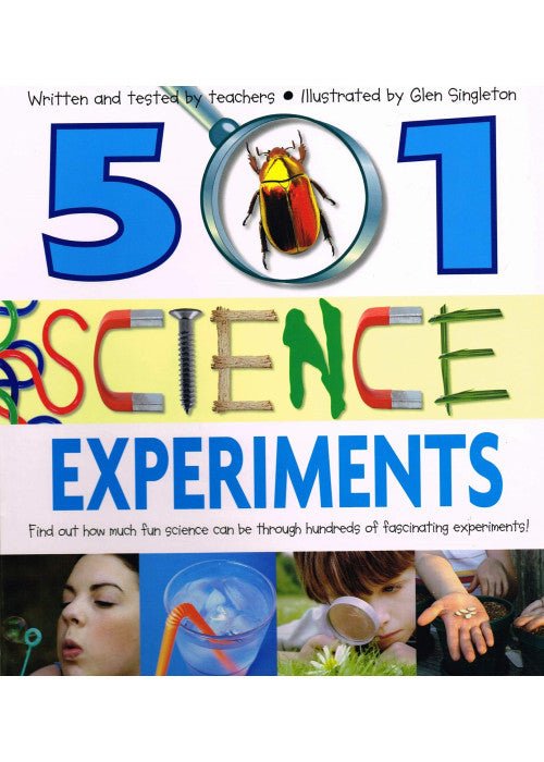 501 Science Experiments (Binder)