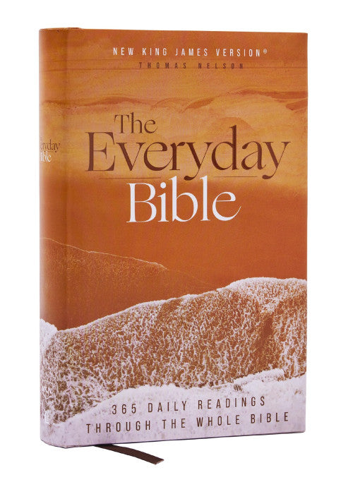 NKJV, The Everyday Bible, Hardcover, Red Letter, Comfort Print: 365 Daily Readings Through the Whole Bible