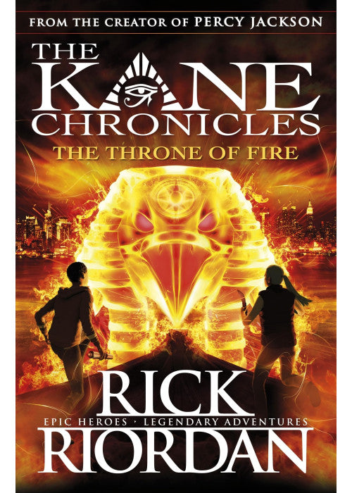 The Throne of Fire (The Kane Chronicles Book 2)