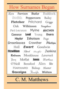 How Surnames Began