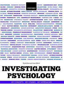 Investigating Psychology: Key concepts, key studies, key approaches