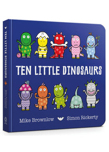Ten Little Dinosaurs Board Book