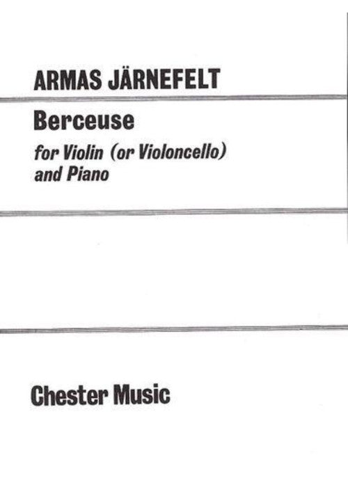 Berceuse for Violin (or Cello) and Piano