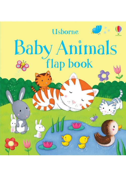 Baby Animals Flap Book (Usborne Flap Books)