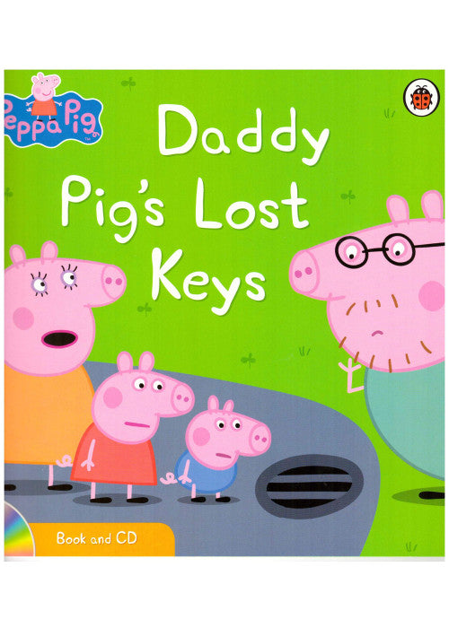 Peppa Pig Story Book and CD - DADDY PIG'S LOST KEYS