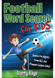 Football Word Search for Kids: 2017/18 Premier League Teams