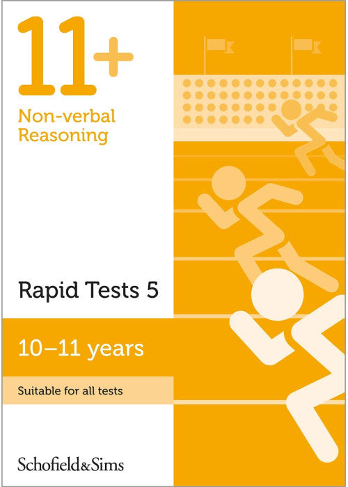 11+ Non-verbal Reasoning Rapid Tests Book 5 for GL and Other Test Providers: Year 6, Ages 10-11