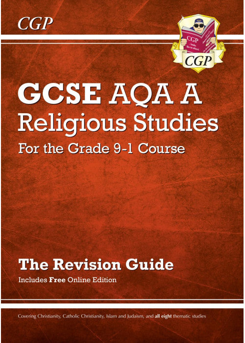 GCSE Religious Studies: AQA A Revision Guide (with Online Edition): for the 2026 and 2027 exams (CGP AQA A GCSE RS)