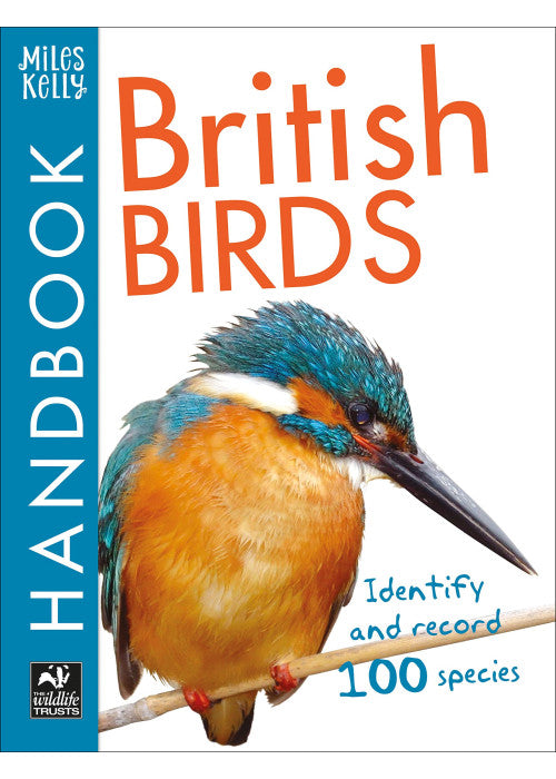 British Birds Handbook (The Wildlife Trust): 224 Page Identification Book Packed with Interesting Statistics and Facts (British Handbooks)