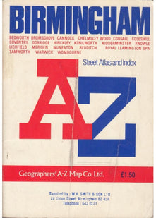 A. to Z. Atlas of Birmingham and West Midlands (A-Z Street Maps & Atlases S.)