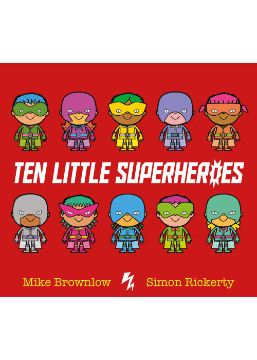 Ten Little Superheroes