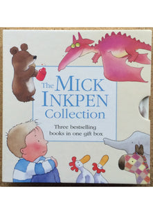 Mick Inkpen 3 copy Slipcase Library (TESCO) Bear / This is My Book / We are Wearing out the Naughty Step) Mind Hardbacks