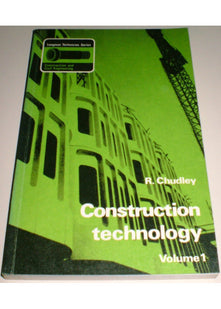 Construction Technology Volume 1