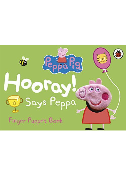 Peppa Pig: Hooray! Says Peppa Finger Puppet Book