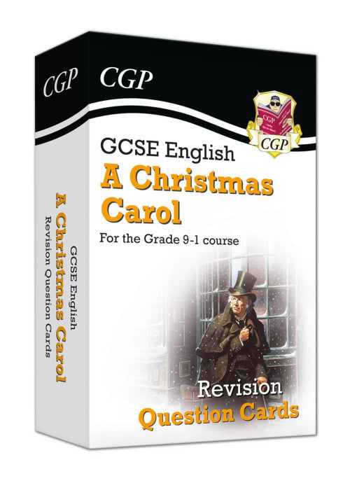 GCSE English - A Christmas Carol Revision Question Cards: for the 2026 and 2027 exams (CGP GCSE English Literature Cards)