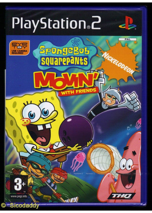 Spongebob and Friends: Movin (PS2) (Eye Toy)