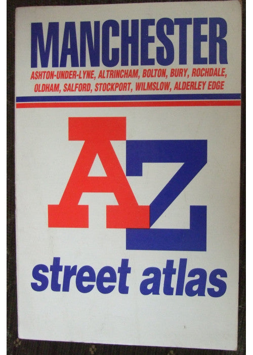 A. to Z. Atlas of Manchester (A-Z Street Maps & Atlases S.)