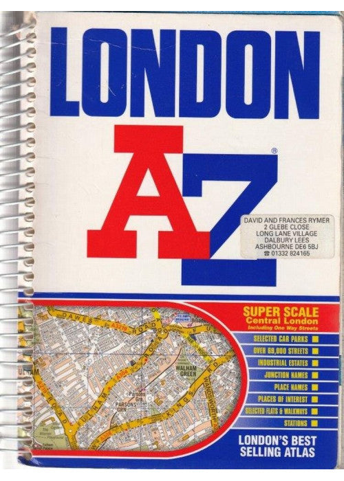 A-Z London Street Atlas (Street Maps & Atlases S.)