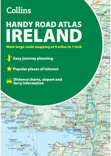 Collins Handy Road Atlas Ireland: Clear and detailed map of Ireland in a handy A5 size