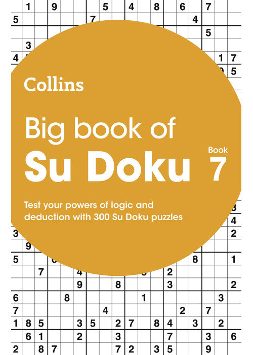 Big Book of Su Doku 7: 300 Su Doku puzzles (Collins Su Doku)