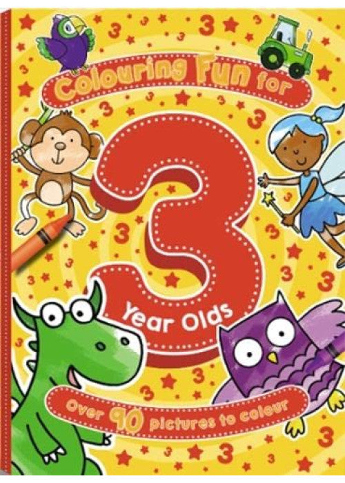 Colouring Fun for 3 Year Olds (Mega Colouring)