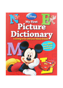 Disney My First Picture Dictionary: Over 900 Words and Meanings