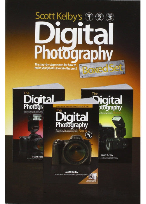 Scott Kelby's Digital Photography Boxed Set, Volumes 1, 2, and 3