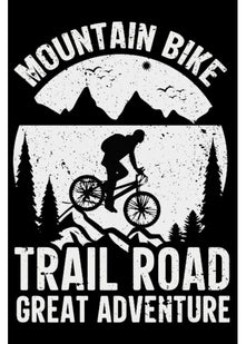 Mountain Biker's Log Book: Mountain Biker Gift for Off Road Biking Cycling Enthusiasts | Mountain Bike Notebook for Rating Rides and Trails