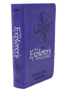 The NKJV, Explorer's Study Bible, Leathersoft, Blue: Seeking God's Treasure and Living His Word