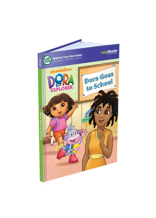 LeapFrog LeapReader Book: Dora the Explorer Dora Goes to School (Works with Tag)
