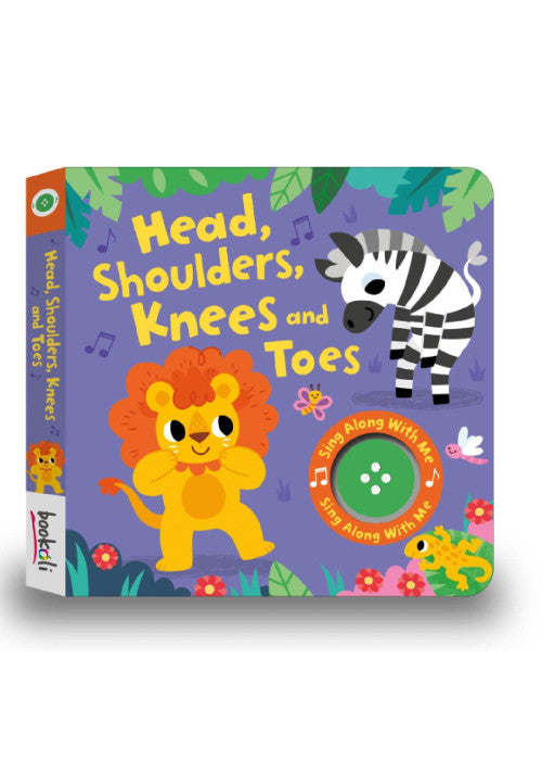 Heads, Shoulders, Knees and Toes Musical Book | Sing Along Book | Sound Books for Children | Nursery Rhymes | Sing Book (Sing Along With Me Sound)