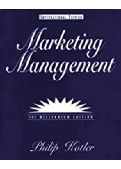 Marketing Management: Millennium Edition: International Edition